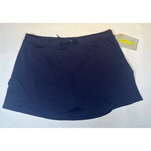 NWT Aspire Women’s Activewear Skort XL Blue Built-In Shorts Golf Tennis
